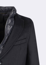 Navy Wool Coat