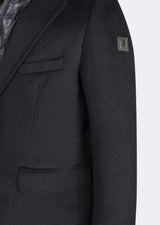 Navy Wool Coat