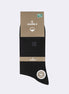 Black Cotton Sock