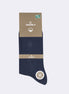 Navy Cotton Sock