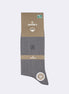 Charcoal Cotton Sock