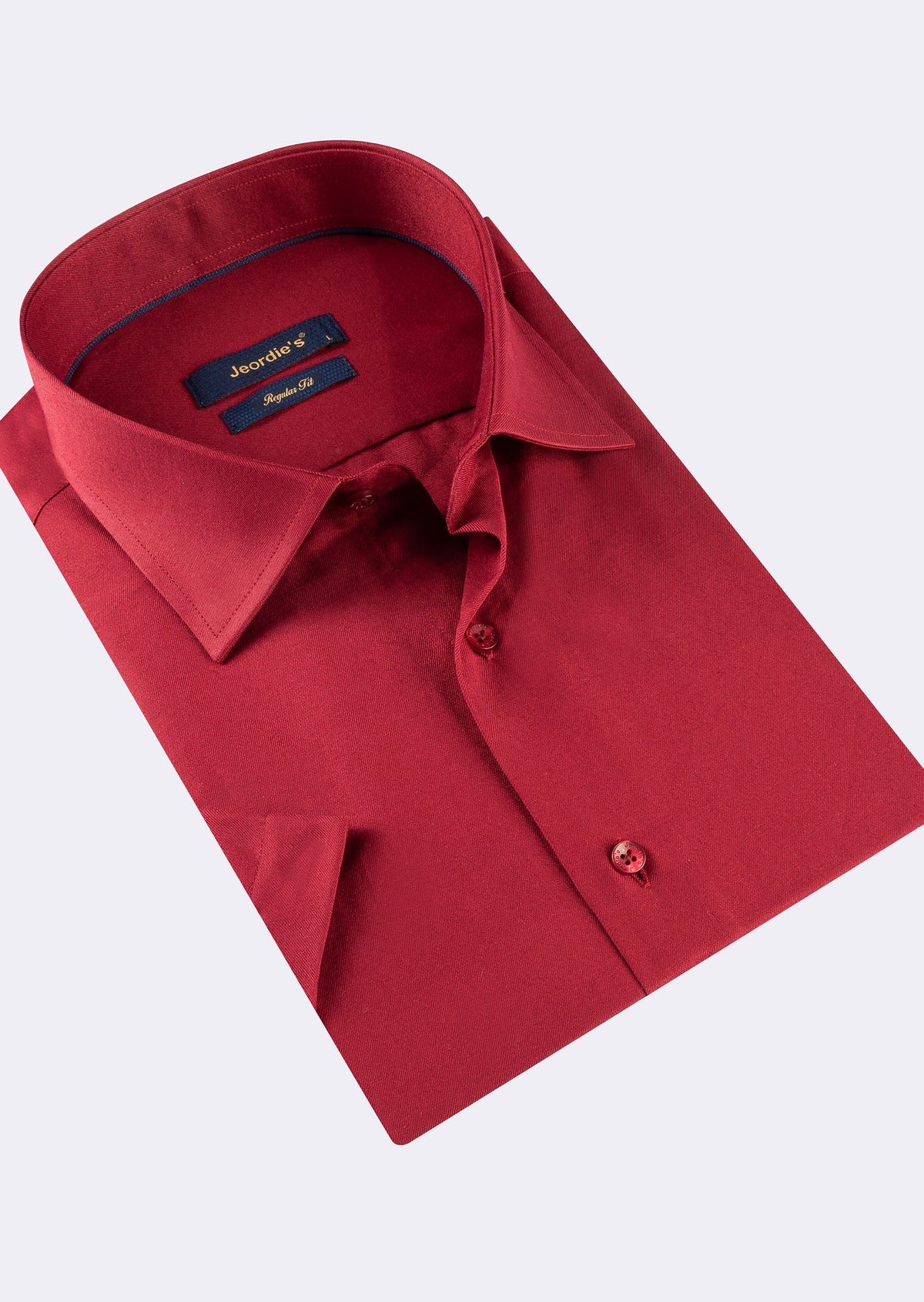 Burgundy Short Sleeve Shirt