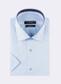 Blue Short Sleeve Shirt