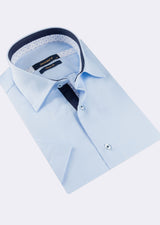 Blue Short Sleeve Shirt