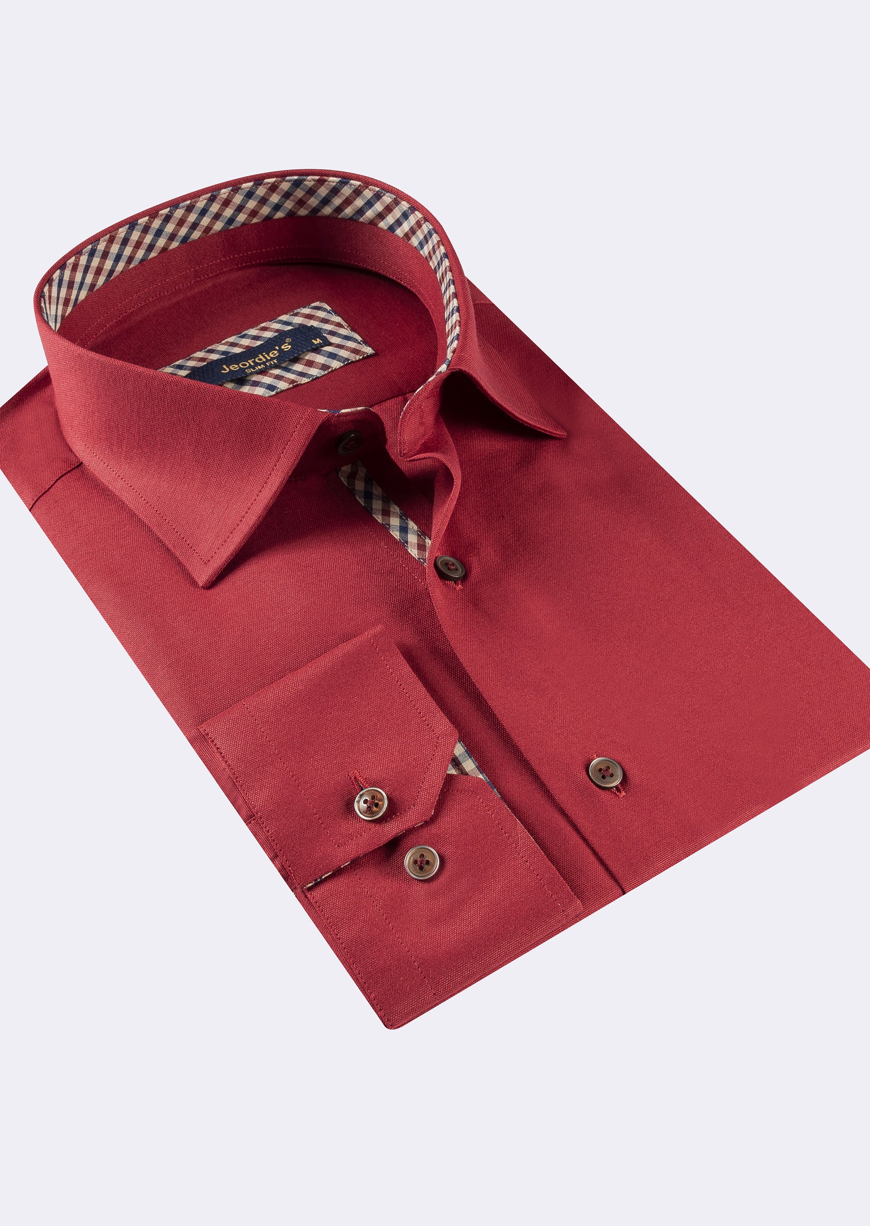 Burgundy Long Sleeve Shirt