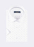 White - Navy Short Sleeve Shirt