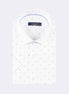 White - Blue Short Sleeve Shirt