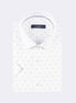 White - Navy Short Sleeve Shirt