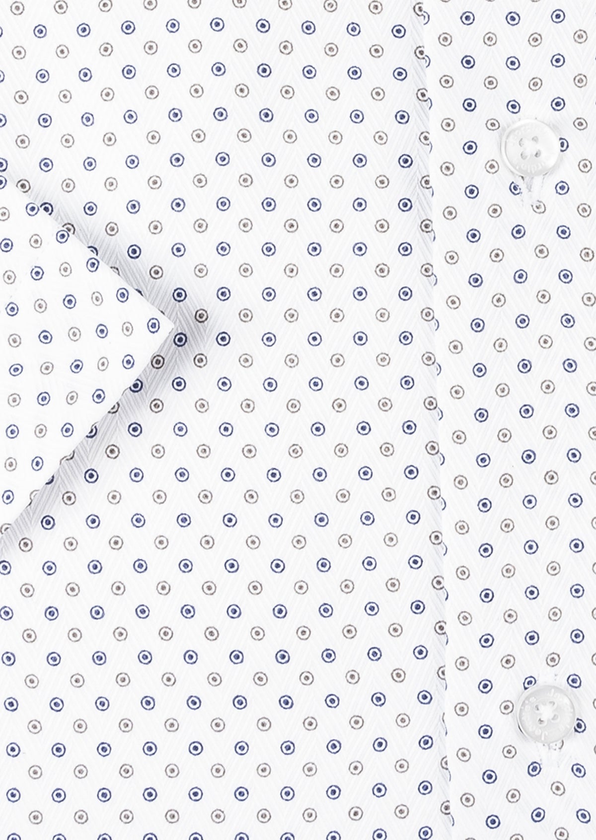 White - Khaki Short Sleeve Shirt