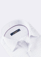 White - Lilac Short Sleeve Shirt