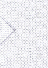 White - Lilac Short Sleeve Shirt