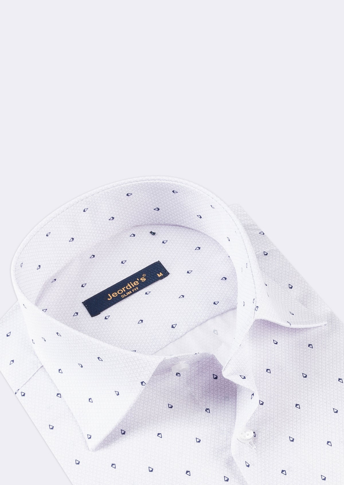 Lilac - Navy Short Sleeve Shirt