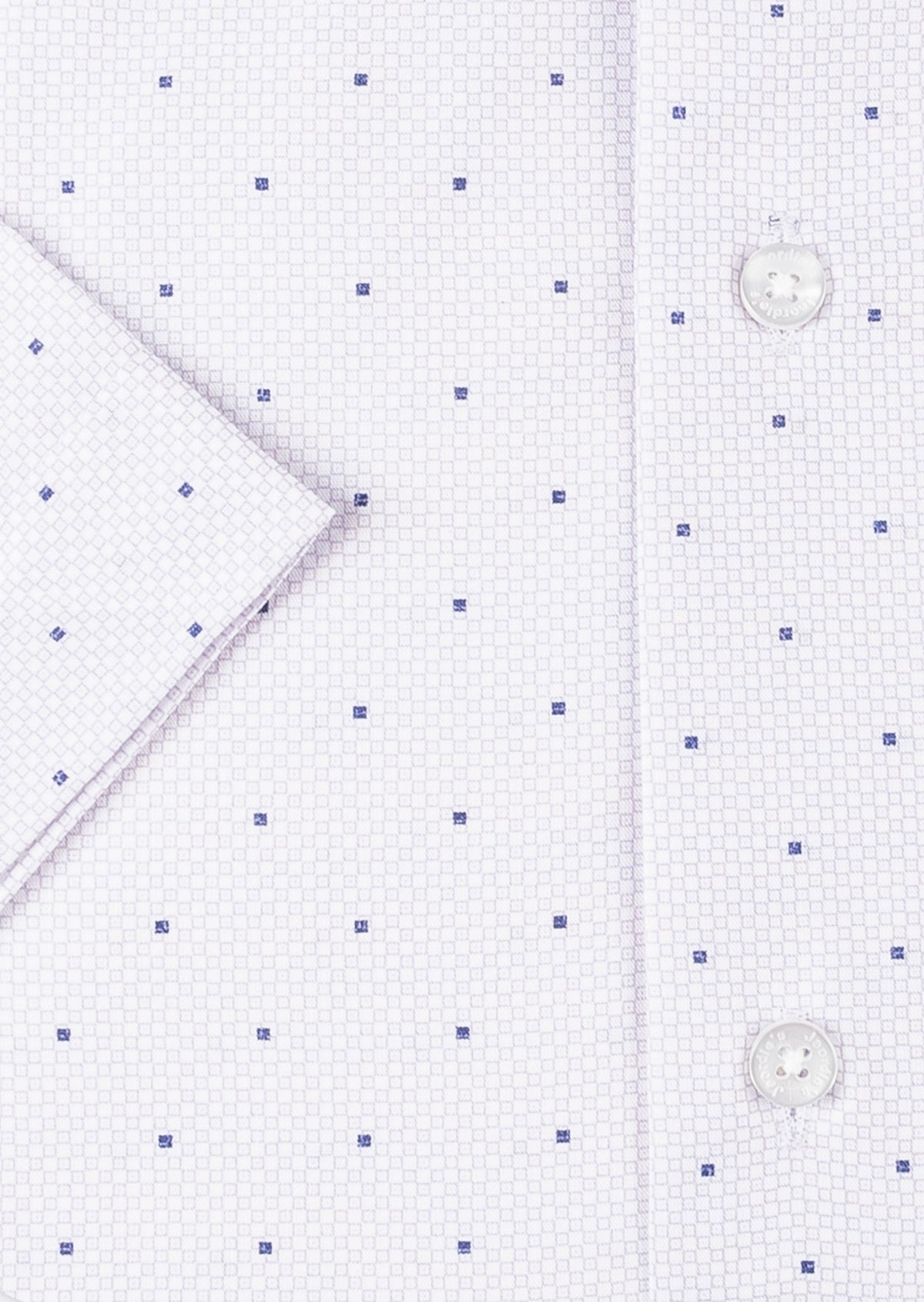 Lilac - Navy Short Sleeve Shirt