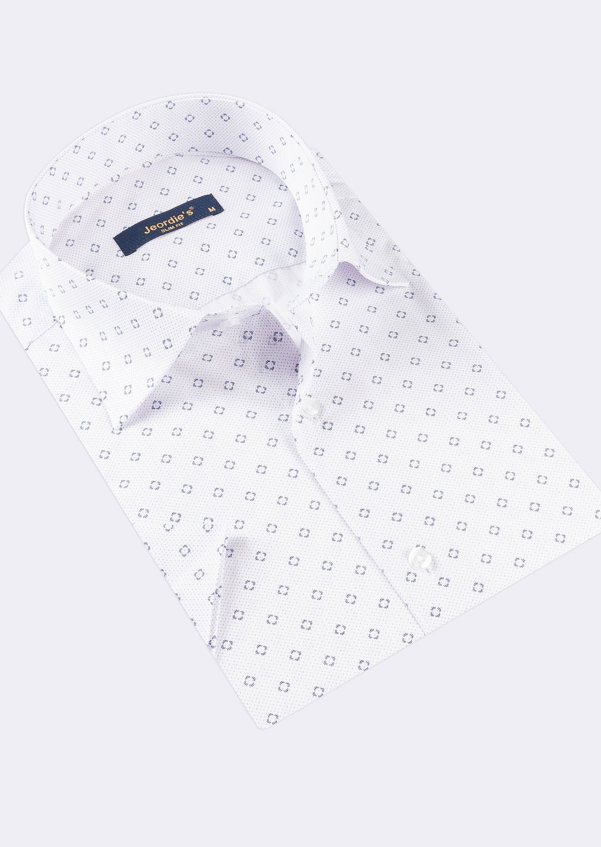Lilac - Navy Short Sleeve Shirt