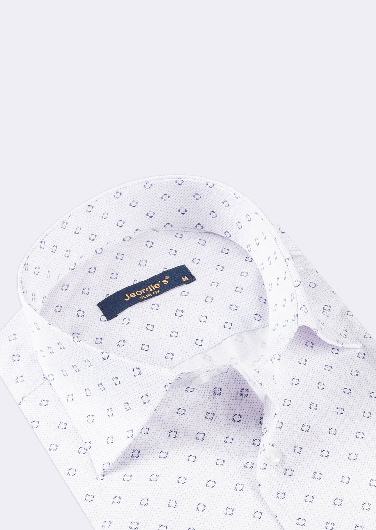Lilac - Navy Short Sleeve Shirt
