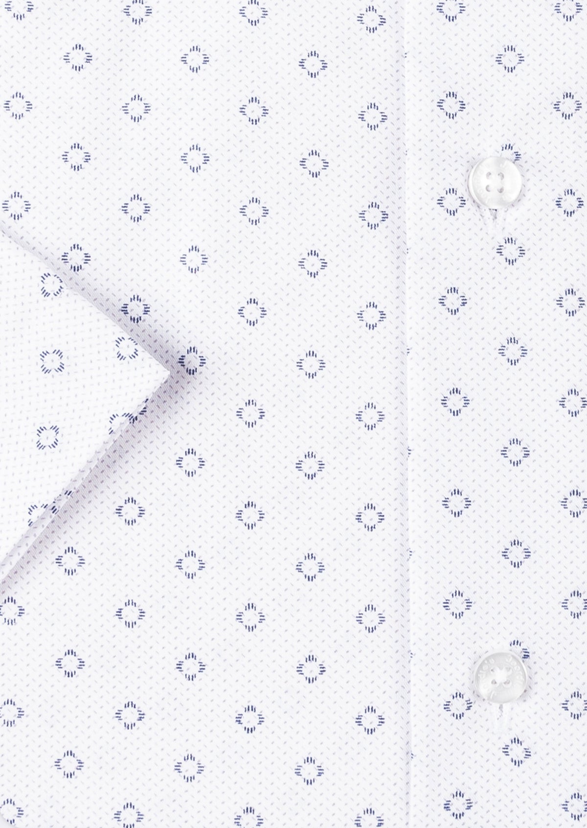 Lilac - Navy Short Sleeve Shirt