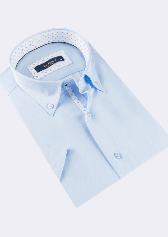 Blue Short Sleeve Shirt