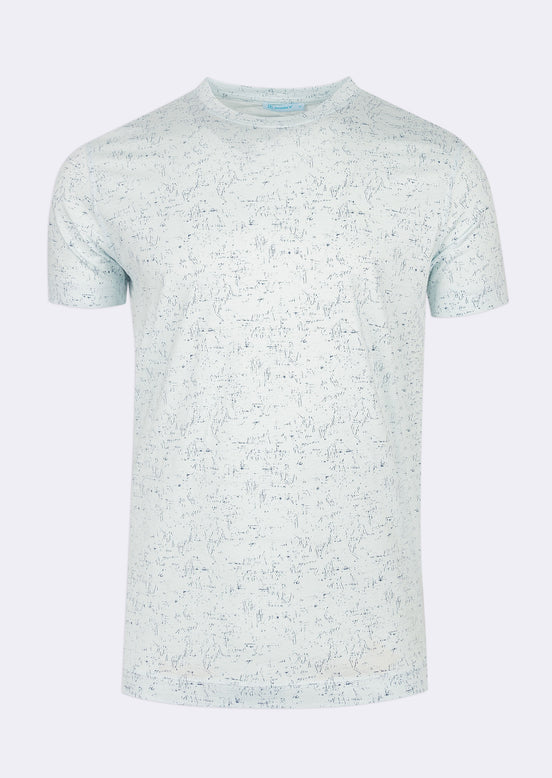 Light Blue Crew Neck T-shirt
