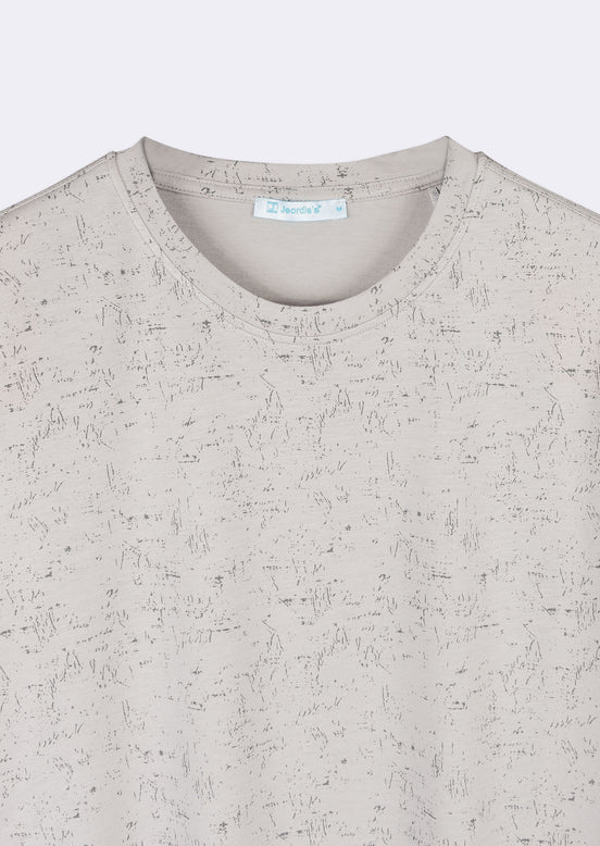 Ice Grey Crew Neck T-shirt
