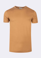 Taupe Crew Neck T-shirt