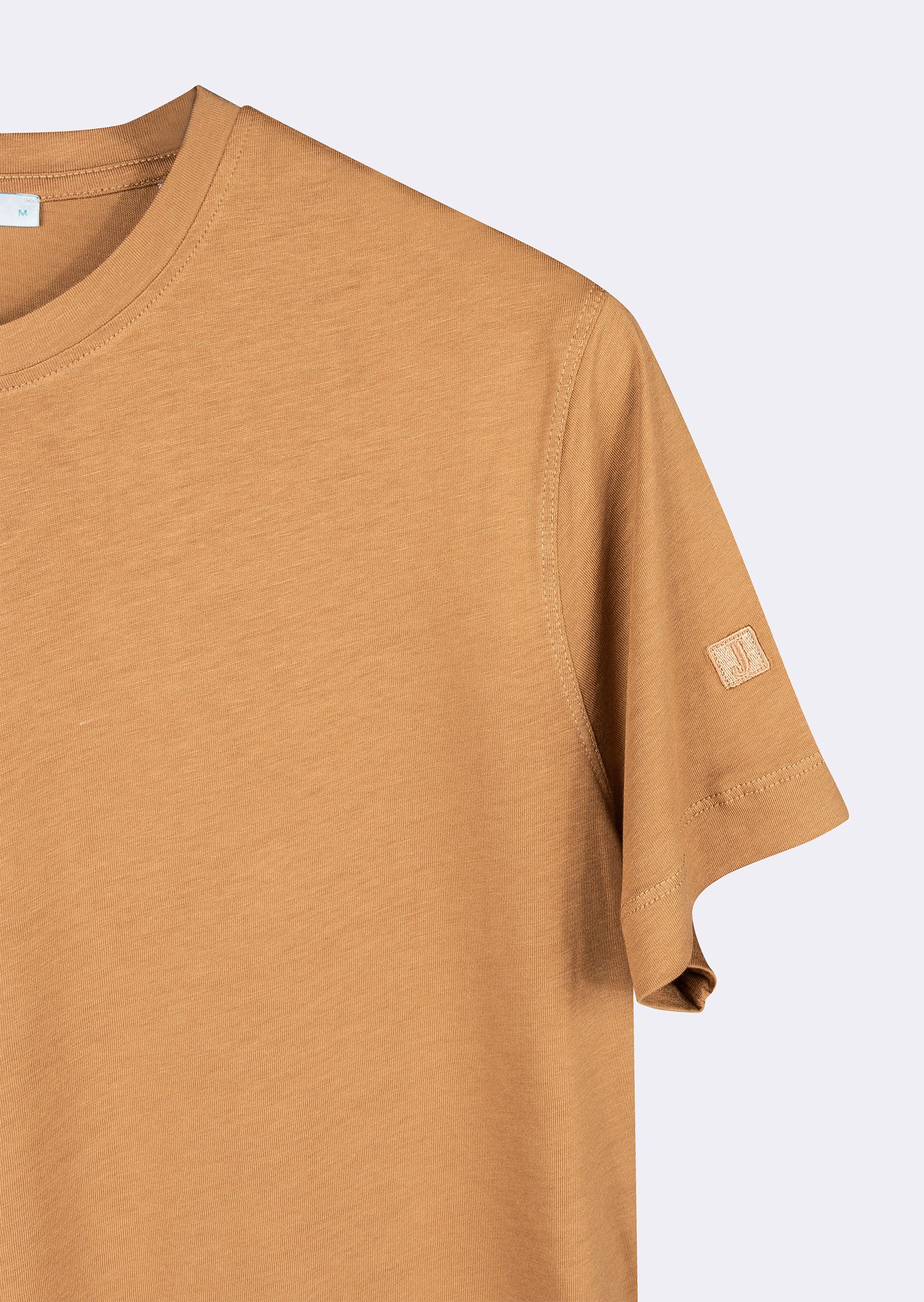 Taupe Crew Neck T-shirt