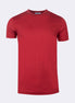 Burgundy Crew Neck T-shirt