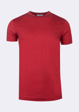 Burgundy Crew Neck T-shirt