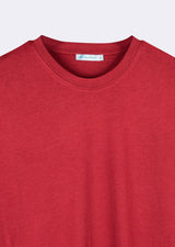 Burgundy Crew Neck T-shirt