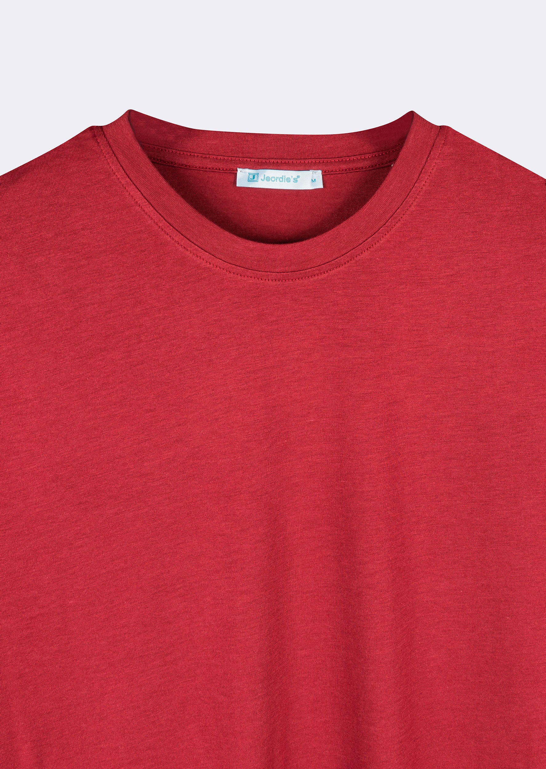 Burgundy Crew Neck T-shirt