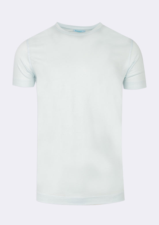 Light Blue Crew Neck T-shirt