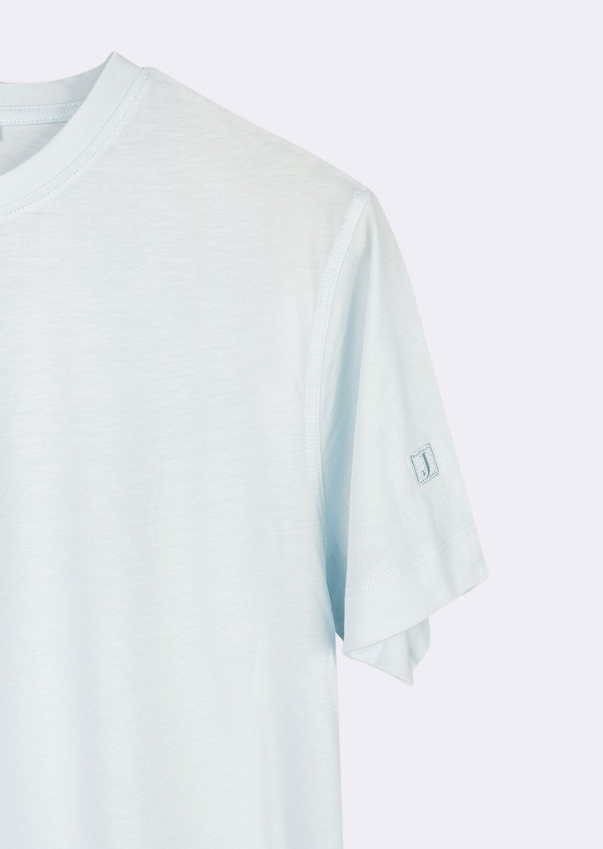 Light Blue Crew Neck T-shirt