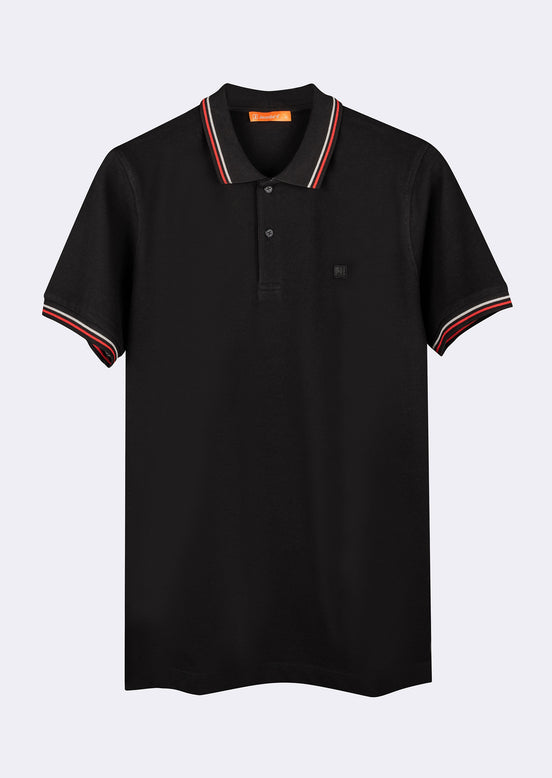 Black Polo T-Shirt