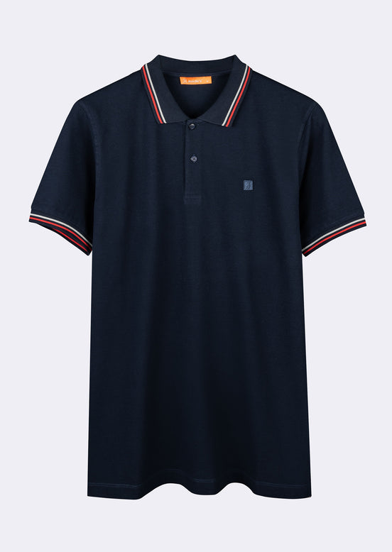Navy Polo T-Shirt