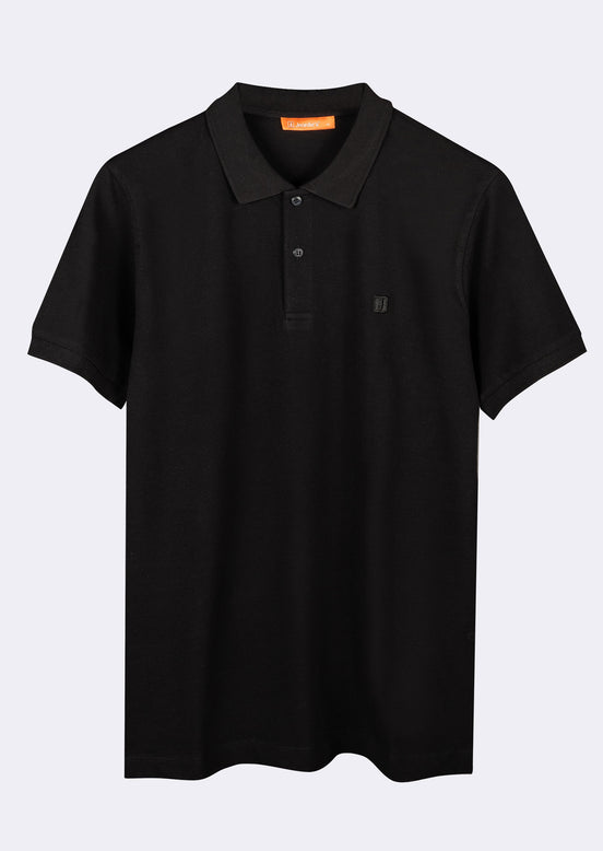 Black Polo T-Shirt
