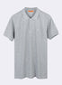 Grey Melange Polo T-Shirt