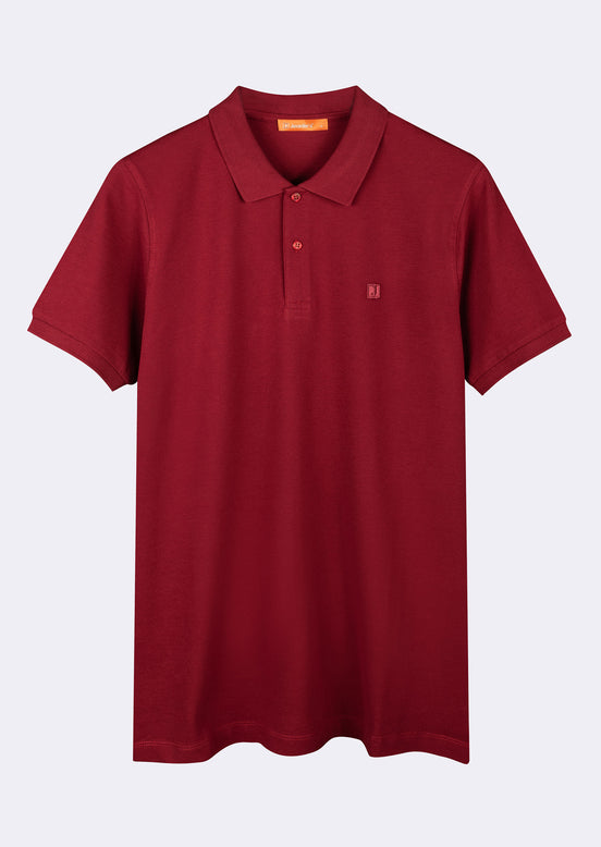Burgundy Polo T-Shirt