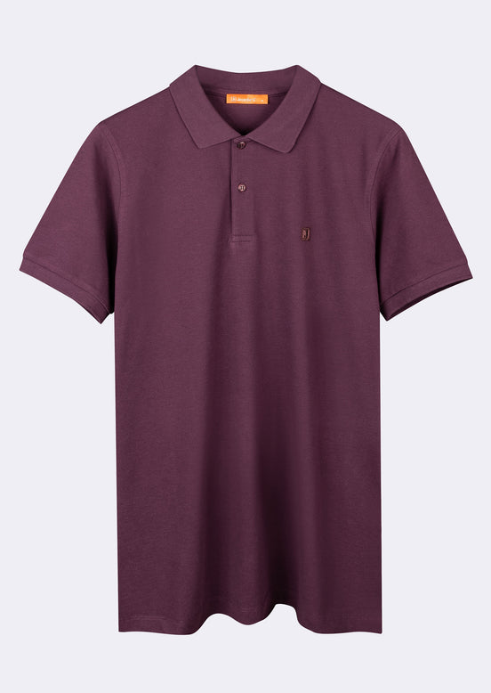 Dark Purple Polo T-Shirt