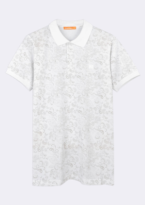 White Polo T-Shirt
