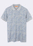 Grey Melange Polo T-Shirt