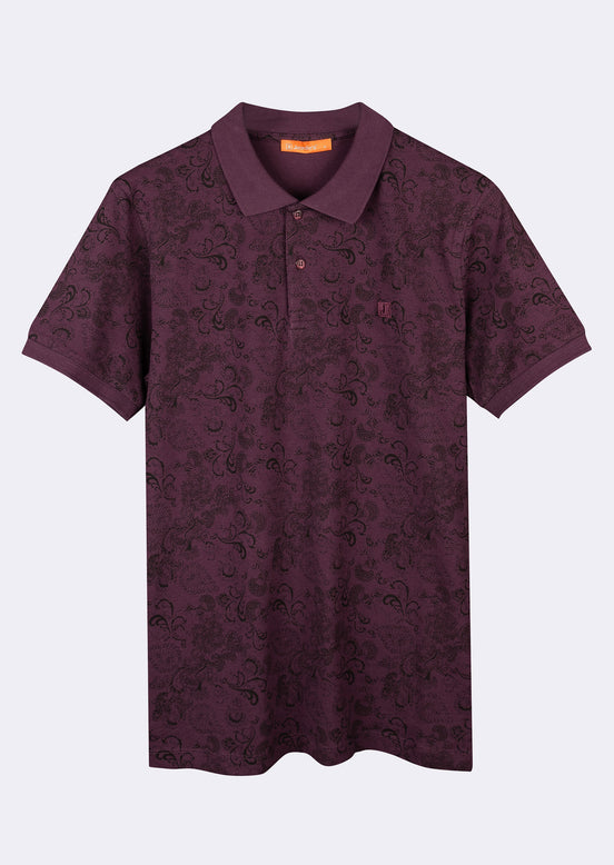 Dark Purple Polo T-Shirt