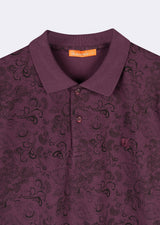 Dark Purple Polo T-Shirt