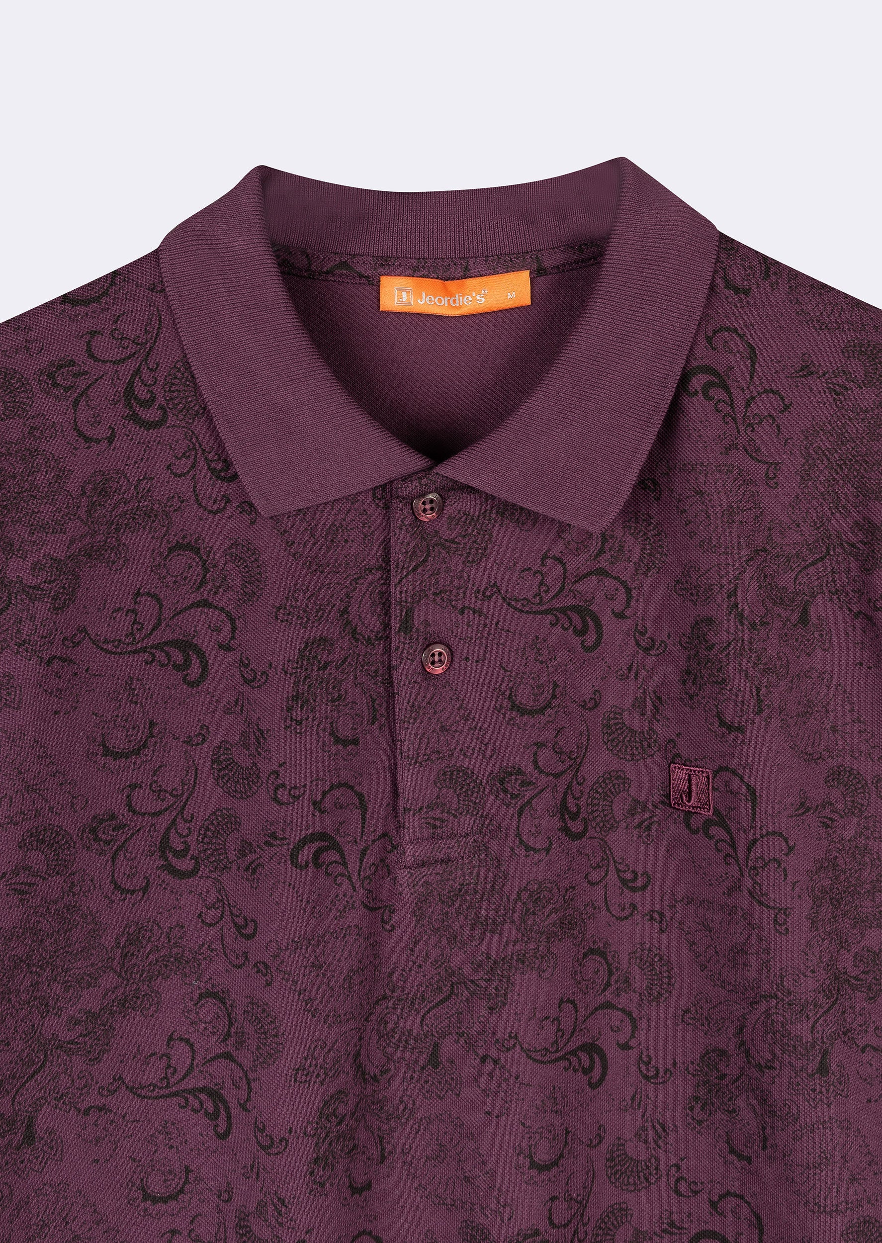 Dark Purple Polo T-Shirt