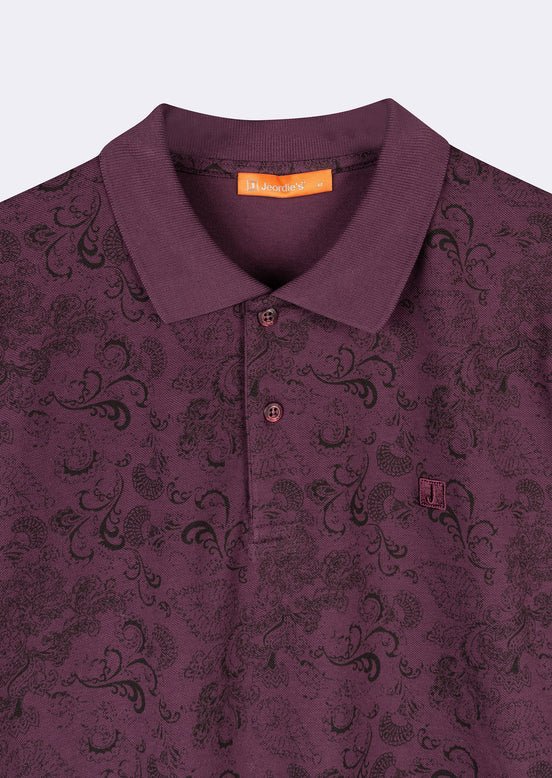 Dark Purple Polo T-Shirt