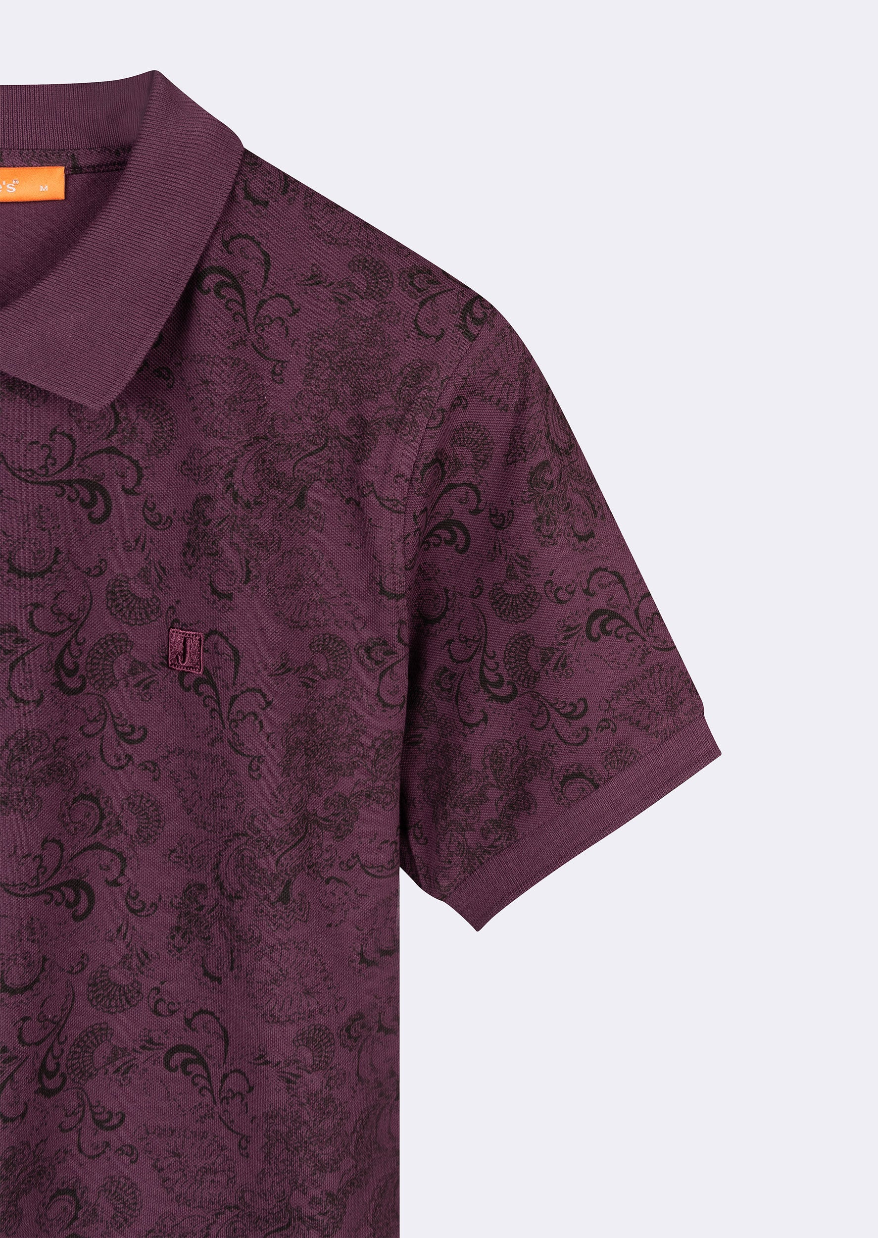 Dark Purple Polo T-Shirt