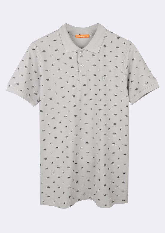 Ice Grey Polo T-Shirt