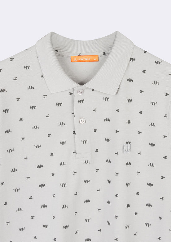 Ice Grey Polo T-Shirt