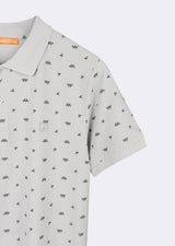 Ice Grey Polo T-Shirt