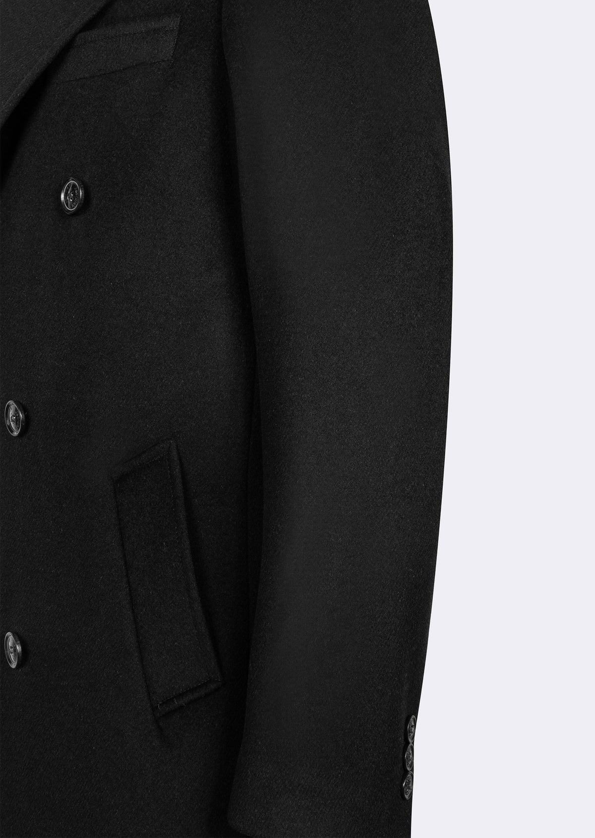 Black Wool Coat