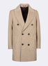 Beige Wool Coat
