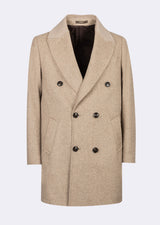 Beige Wool Coat